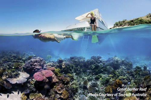 Great Barrier Reef - Photo courtesy of Tourism Australia