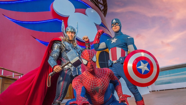 Calling all superheroes! Join Disney for a Marvel Day at Sea!