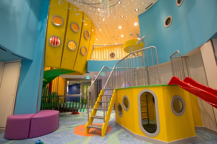 The kids club on RCCL's Quantum of the Seas