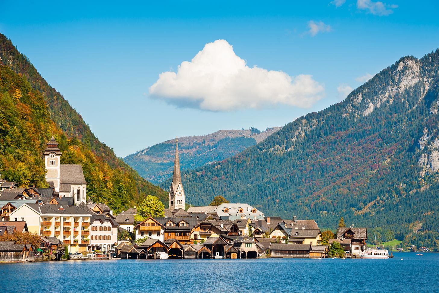 View of Hallstatt with Austria vacation packages