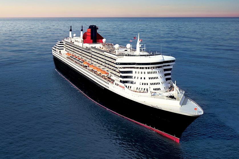 Step aboard the Cunard Cruise ship where must-see views of the open sea await