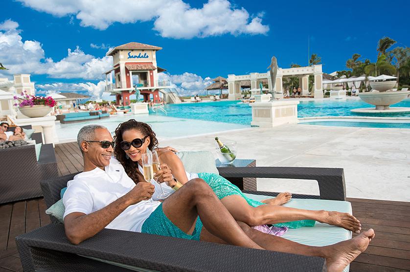 Create lasting memories with the one you love at a Sandals all-inclusive, couples only paradise