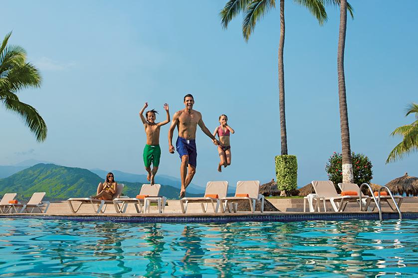 Dive into the pool and into unlimited fun with Sunscape Resorts & Spas