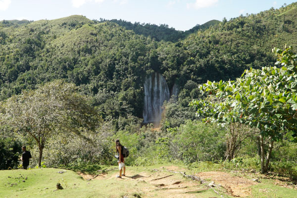 Dominican Republic waterfall