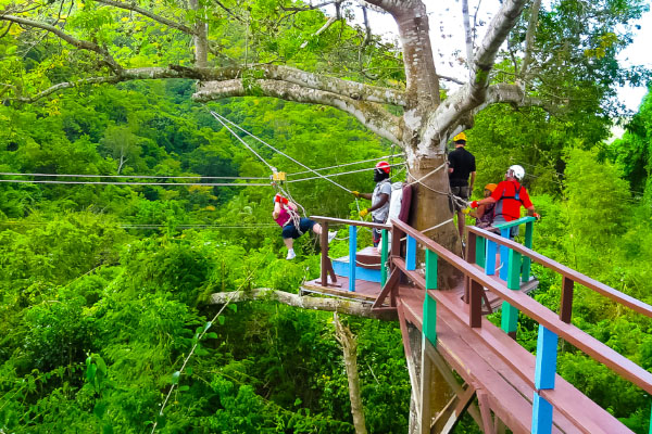 Ziplining 