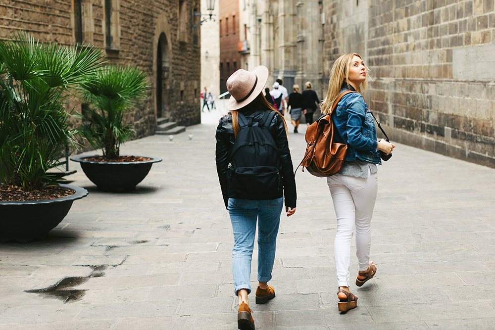 Exploring Spain's streets on foot