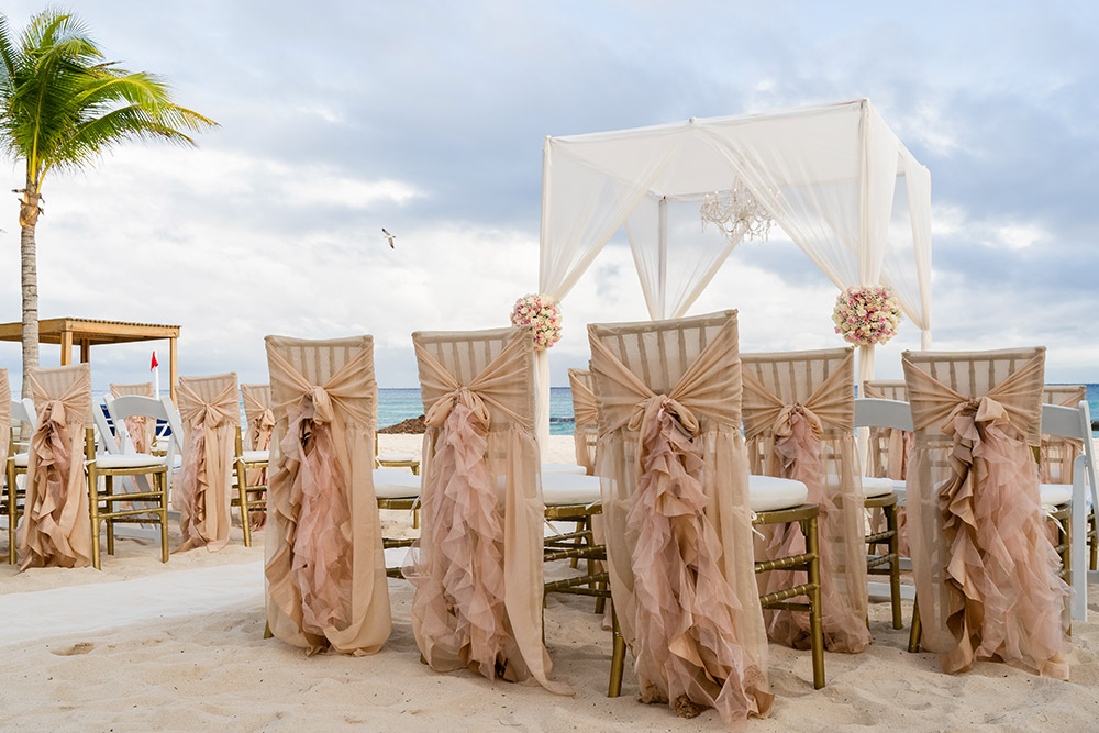 Riviera Maya beach wedding