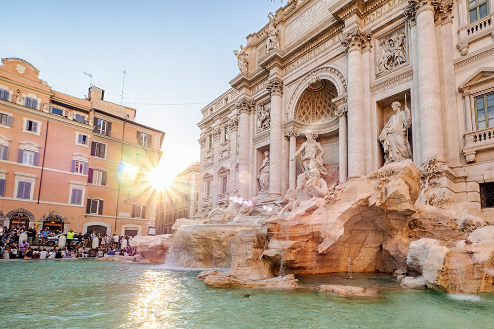 Trevi Fountain in Rome