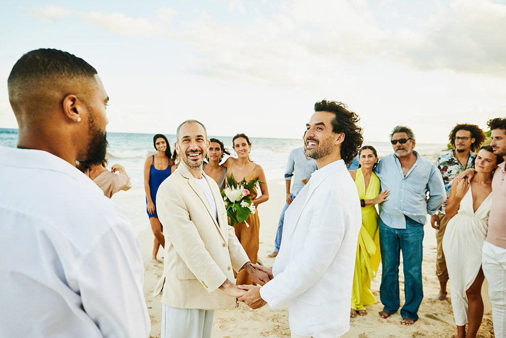 Mexico beach destination wedding