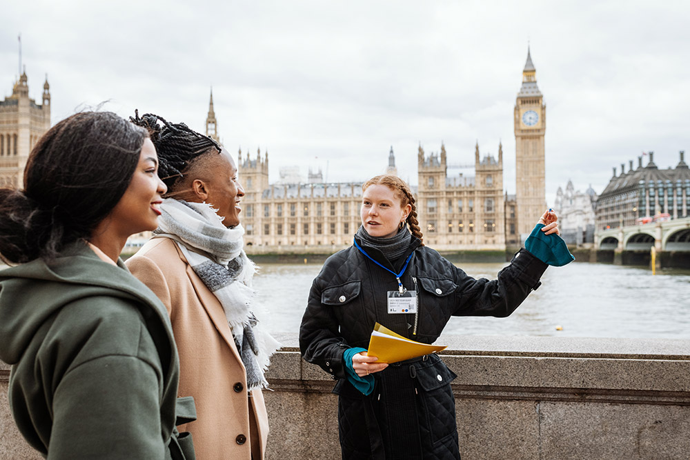 Guided tour in London