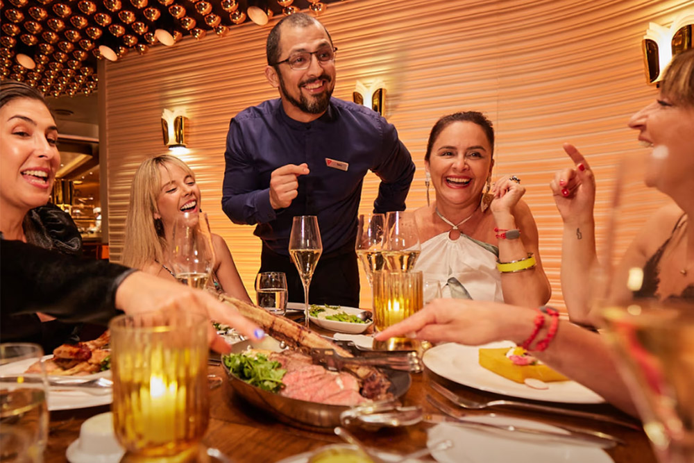 Virgin Voyages dining