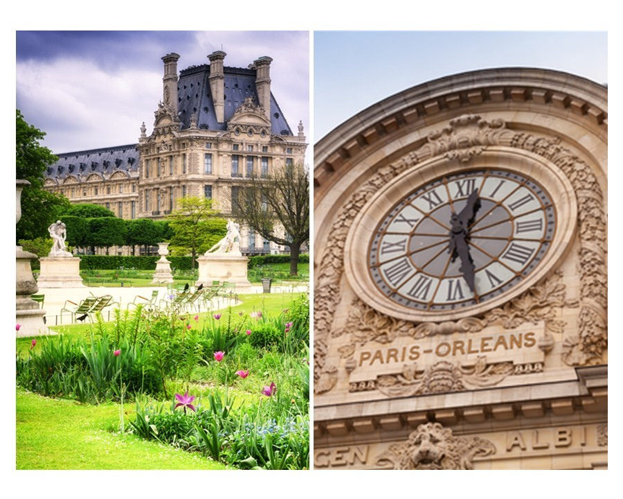 Louvre and the Musee d’Orsay