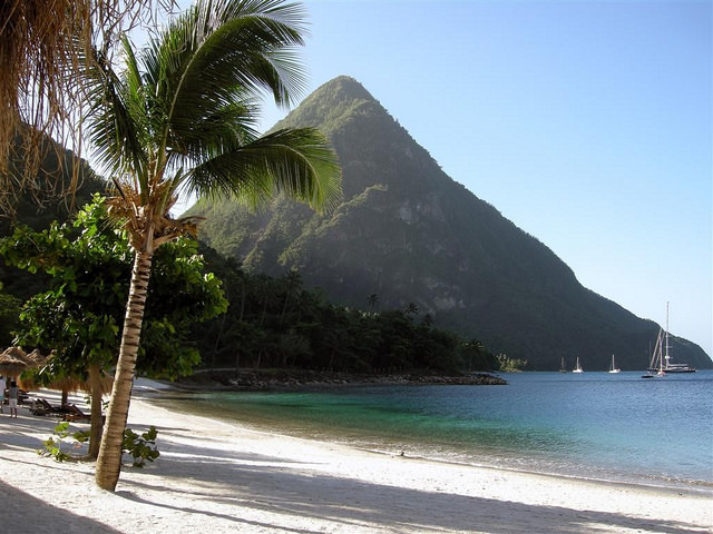 Jalousie Beach, St. Lucia