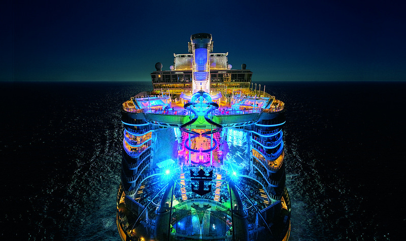 Light up the night on Royal Caribbean