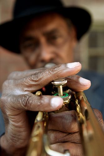 Musician on Frenchmen Street