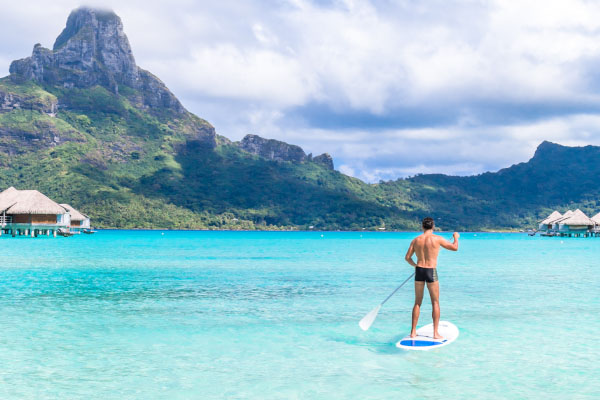 stand-up paddle boarding