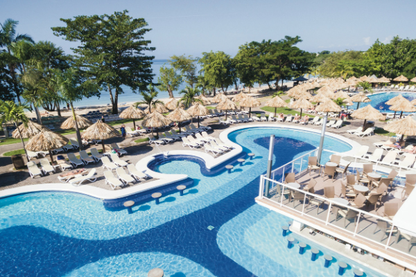 While parents enjoy the pools at Hotel Riu Negril, kids can be enjoy activities and games as part of the RiuLand entertainment program