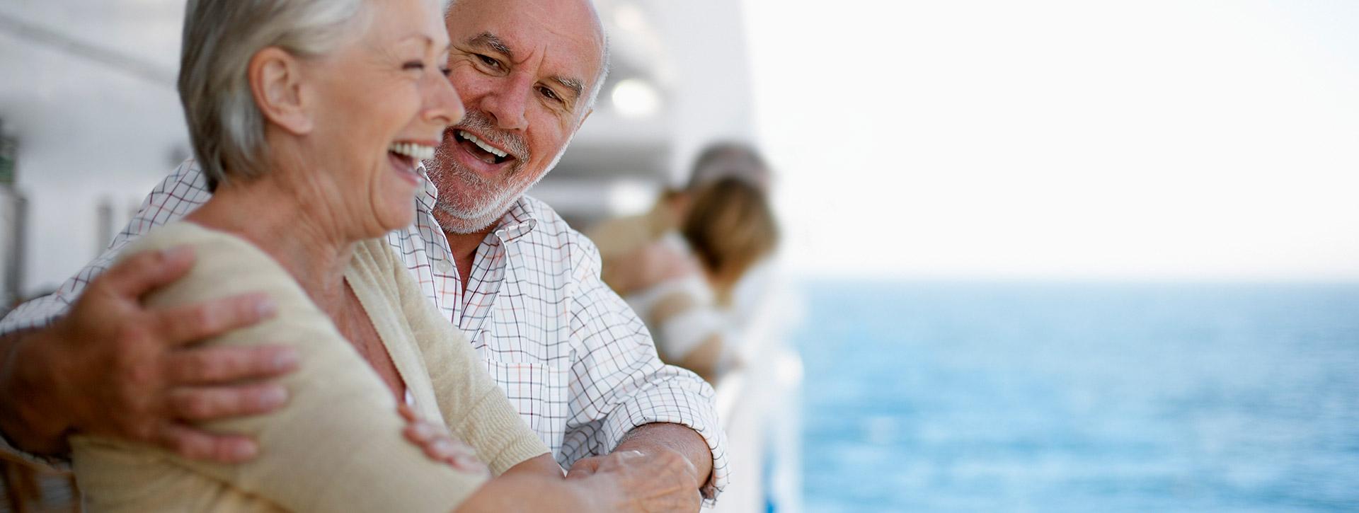 couple on a cruise