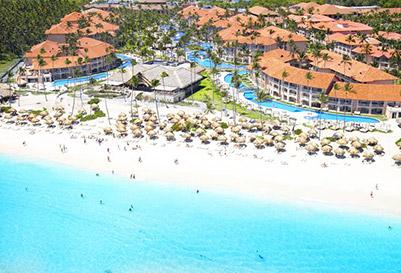 Majestic resort aerial view