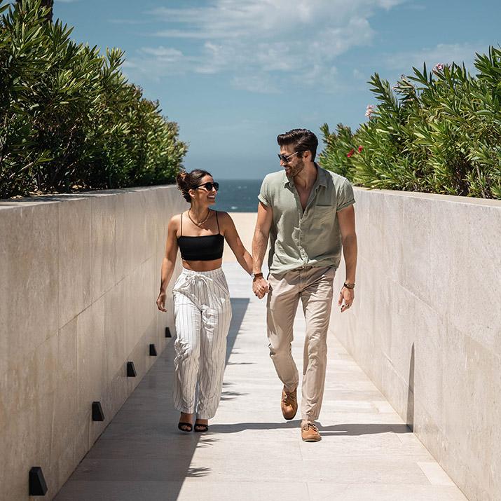Walking around Nobu Hotel Los Cabos