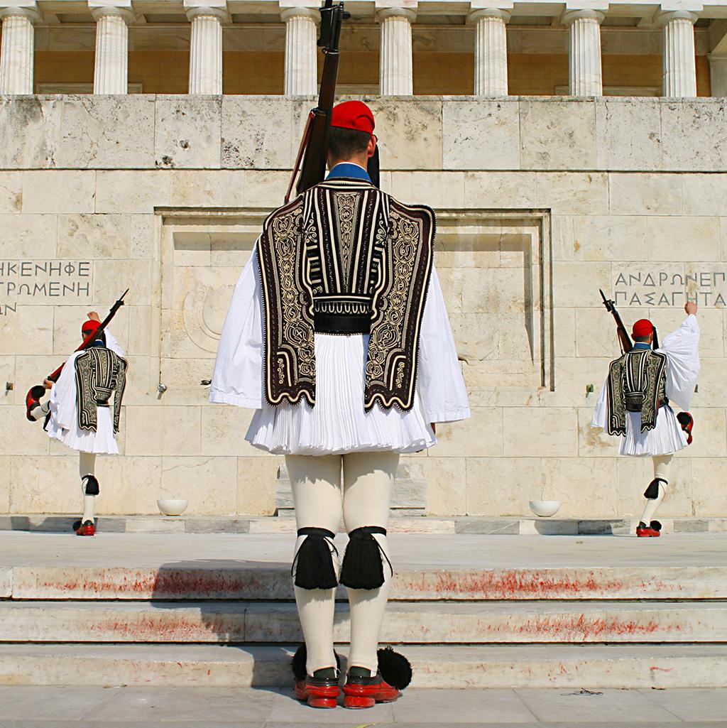 Changing of the guard in Athens