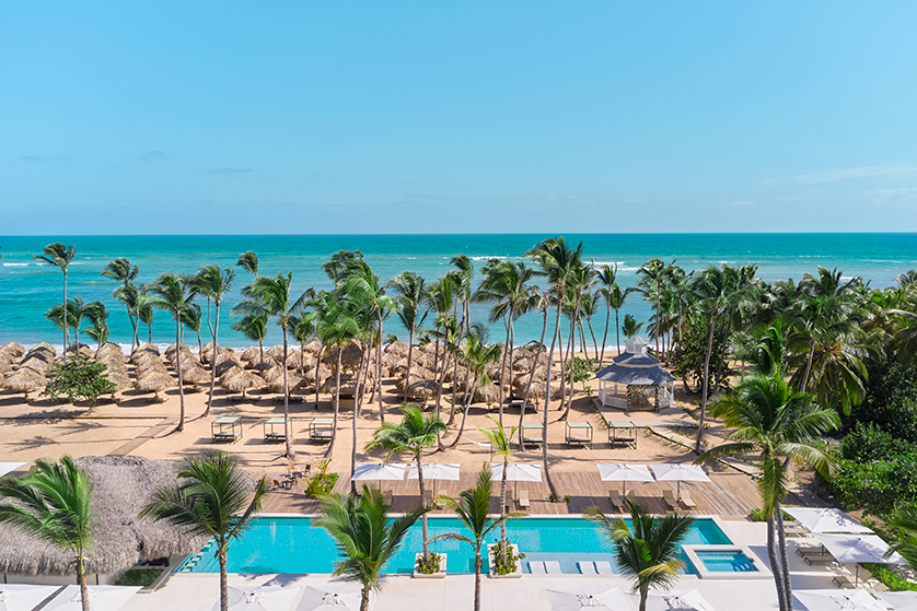Pools and beach at a Finest Resort
