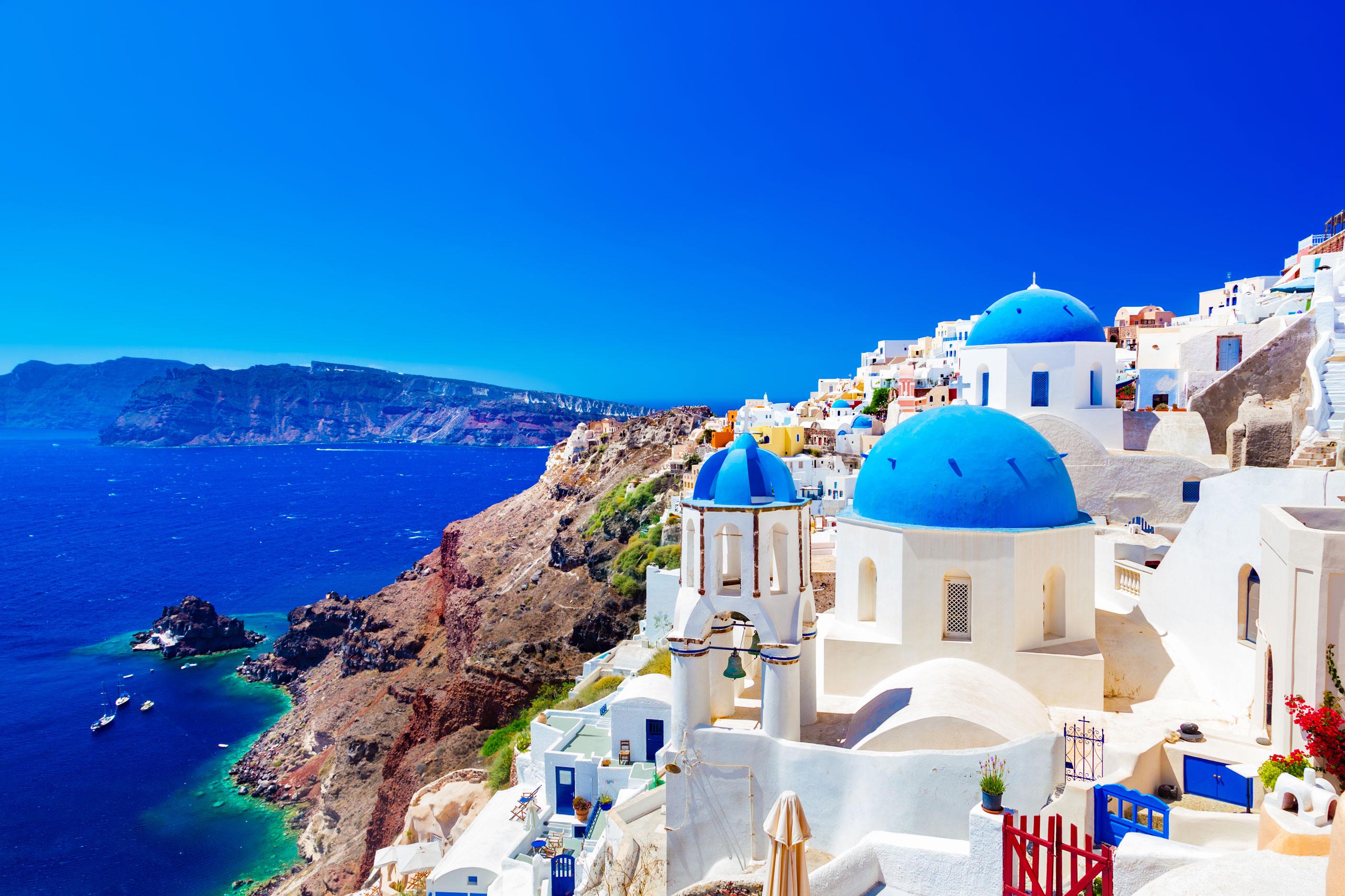 Santorini Greece vacation package Liberty Travel