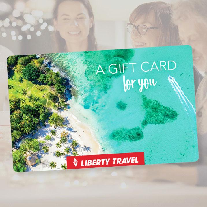 Liberty Travel gift card