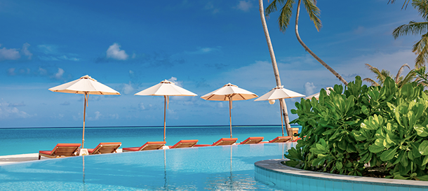 Pool at a resort