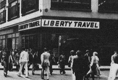 Liberty Travel storefront