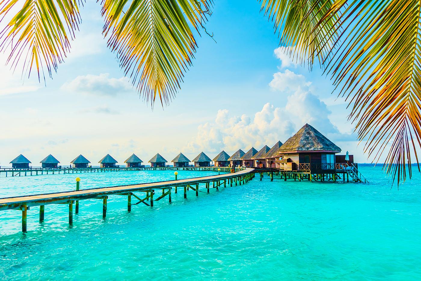 Experience over water bungalows with Maldives vacation packages