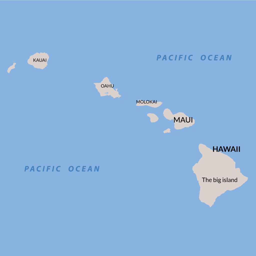 Maui vacations map