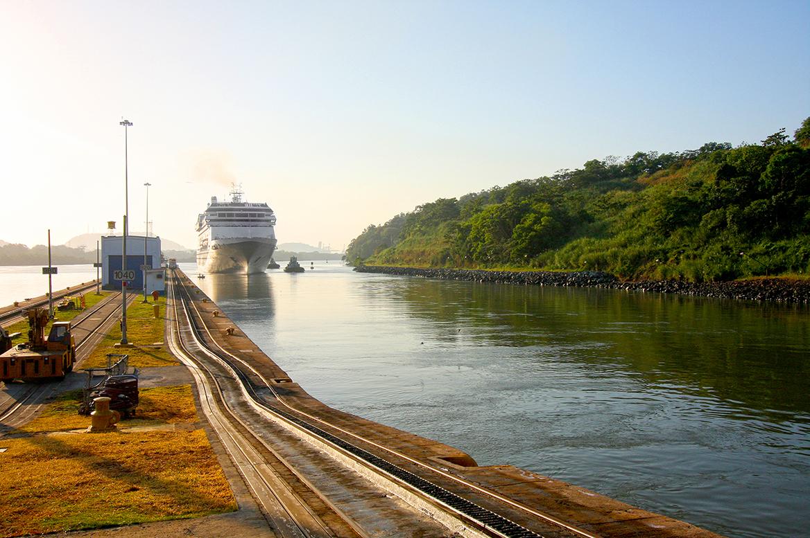 Passing through the panama canal with Panama cruises