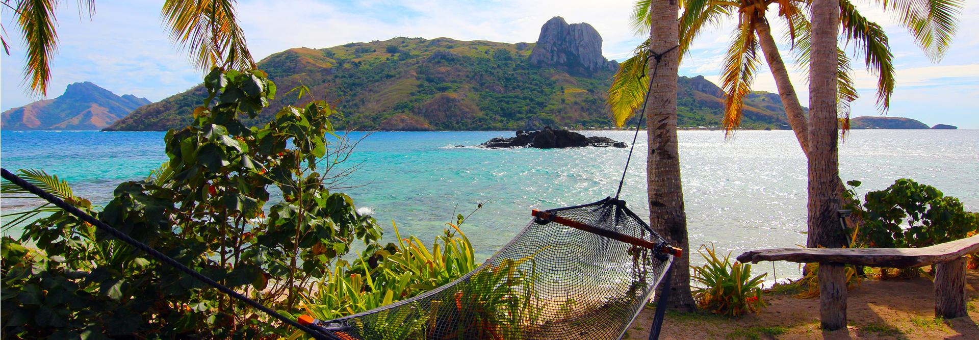 Hammock on Kuata Island, Yasawa Islands, Fiji
