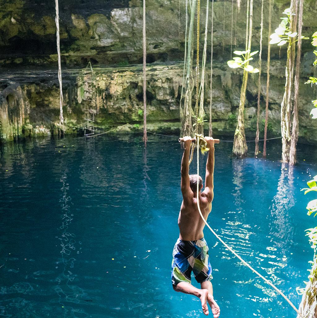 Cenote water activities