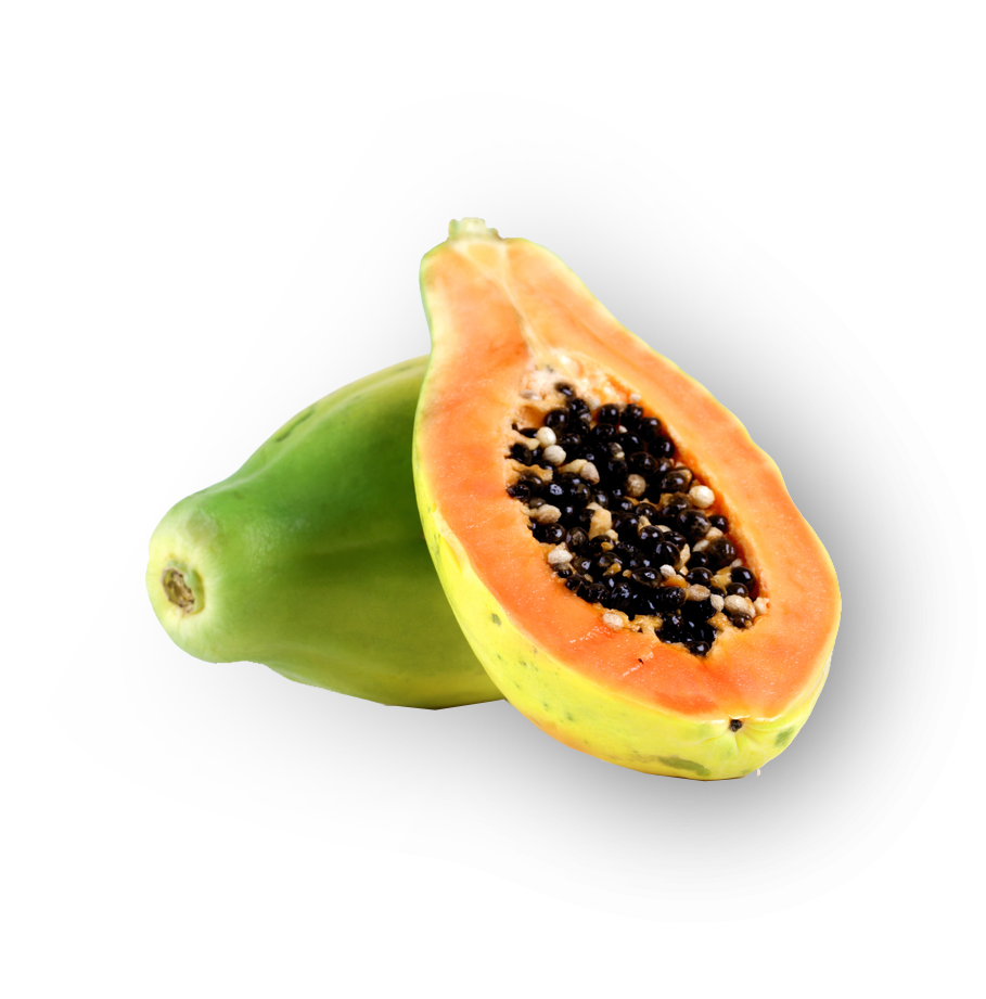 Papaya fruit from St. John