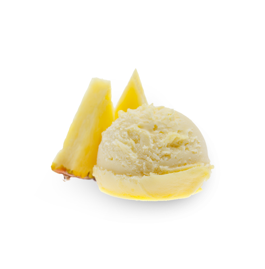 Pineapple ice cream from St. Thomas