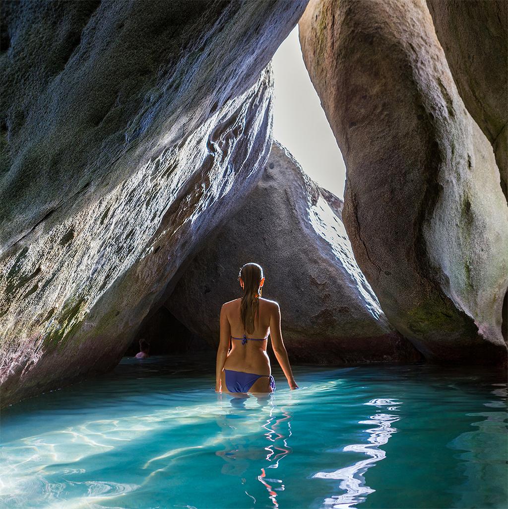 The Baths in Virgin Gorda, British Virgin Islands