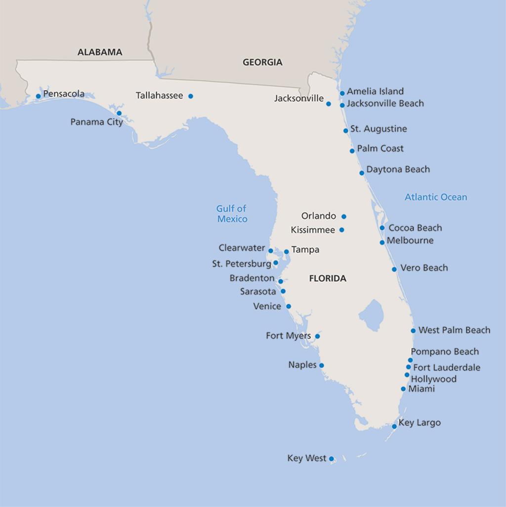 Map of Florida