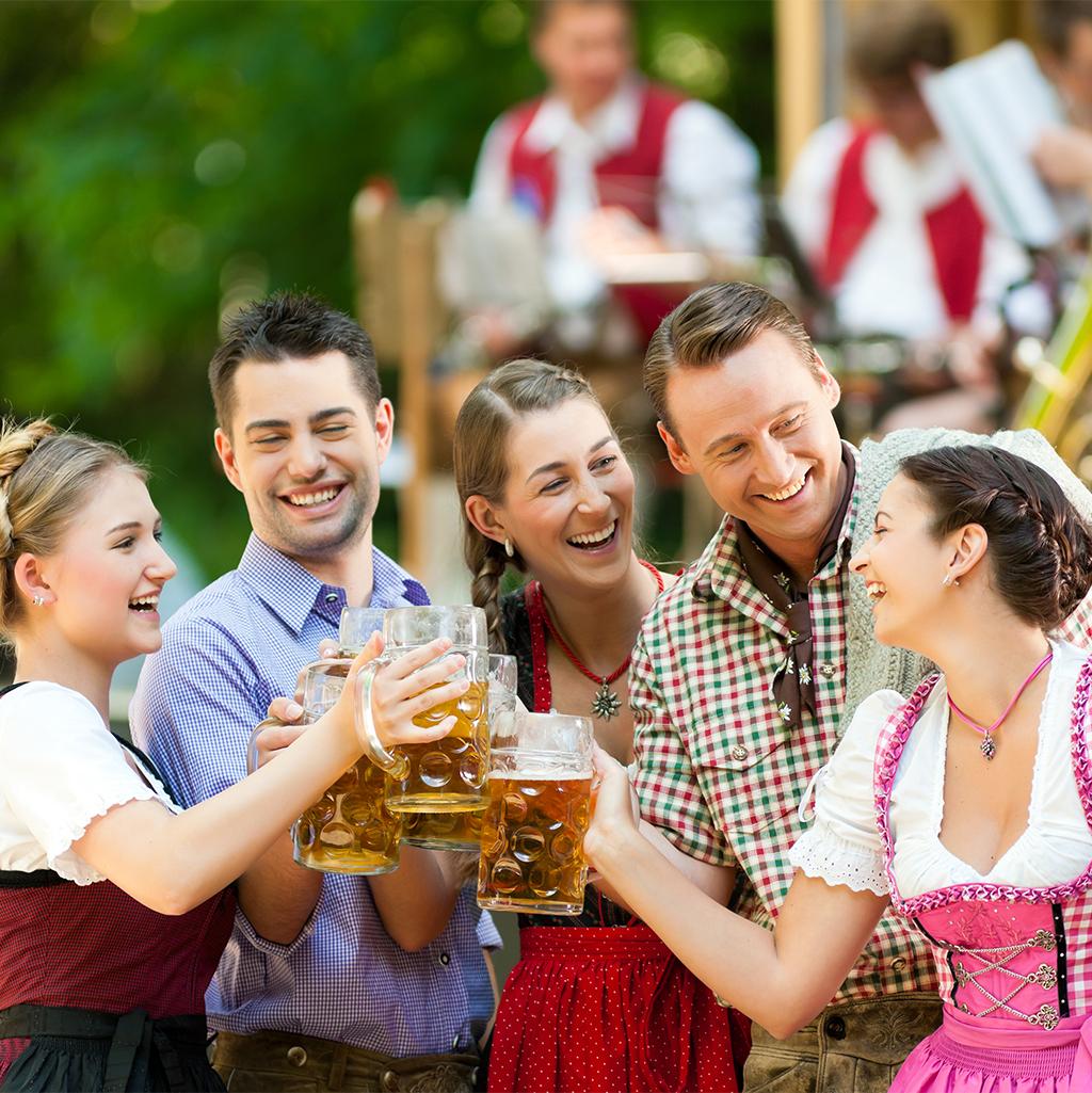 Experience beer and pretzels at Oktoberfest with Germany vacation packages