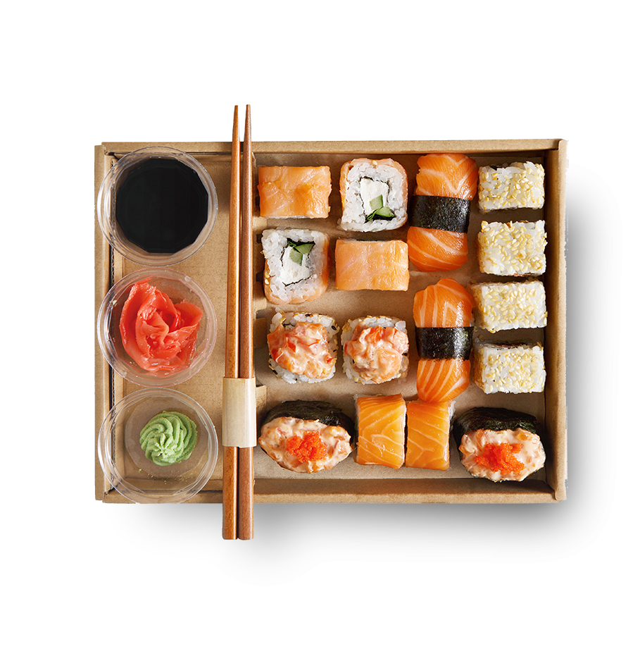 Japanese sushi plate