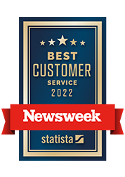 Newsweek Best Customer Service Award for 2022