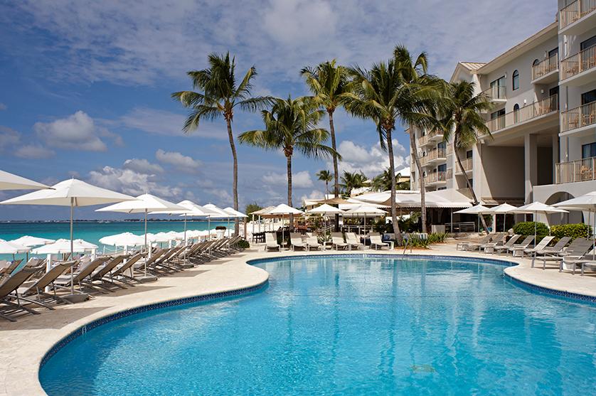 Relax by the pool at world class resorts with Marriott Hotels