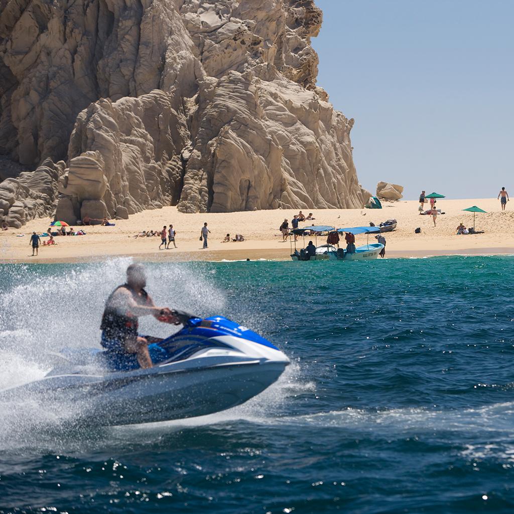 Beachside activities in Cabo, San Lucas Mexico