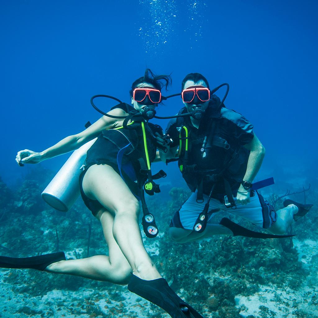 Scuba diving in Negril Jamaica