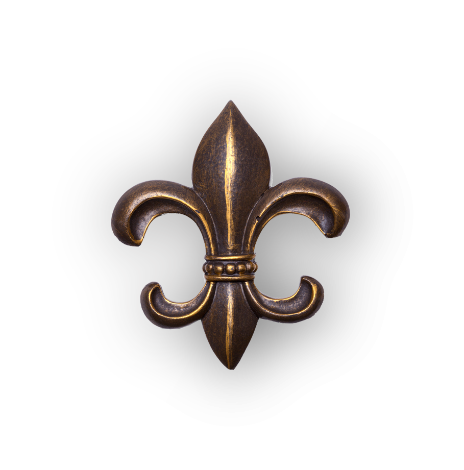 Fleur de Lis, a symbol of New Orleans’ French roots