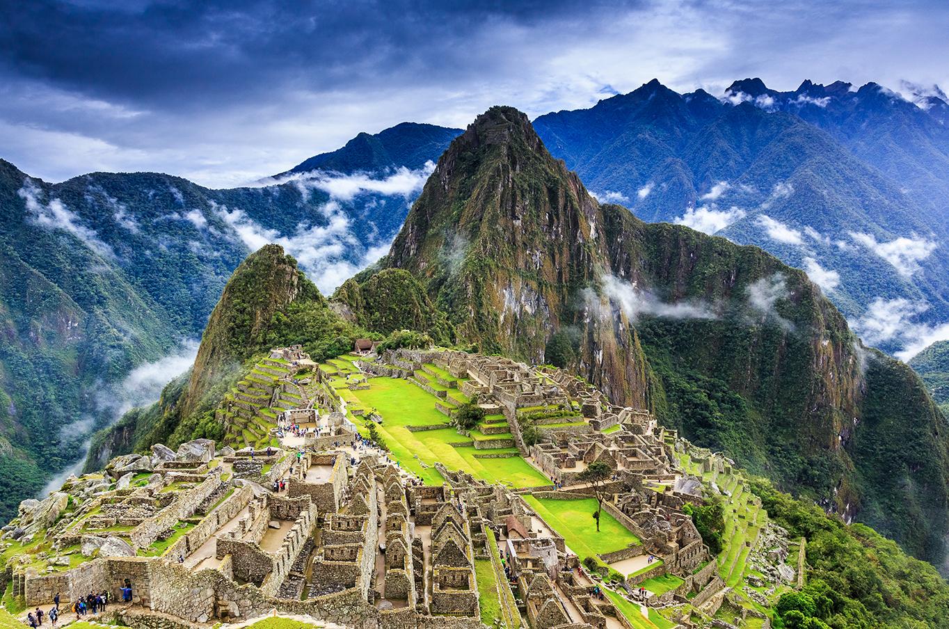 Hike up to the famous ancient city of Machu Picchu with Peru tours and excursions