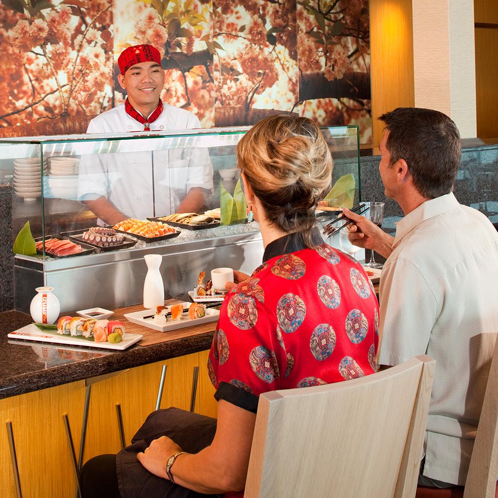 Delight in all the dining options Royal Caribbean International has to offer